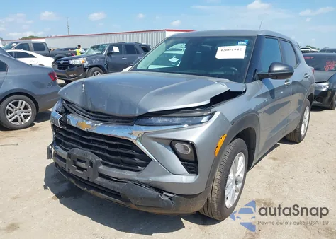 2025 Chevrolet Trailblazer Fwd Ls из США, поврежденный, VIN KL79MMSL7SB171651